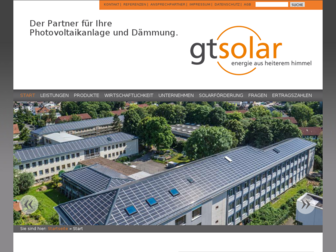 gt-solar.de website preview