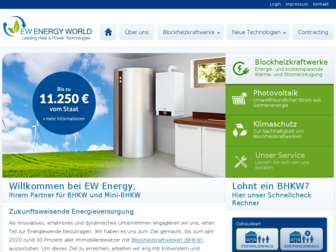 ew-energy-world.de website preview