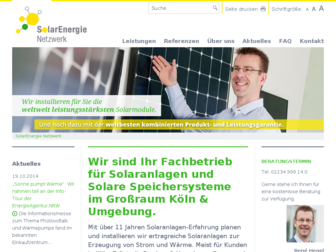 solarenergie-netzwerk.de website preview