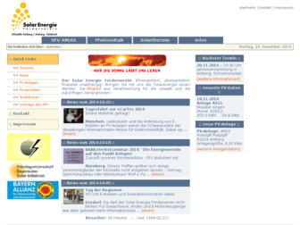 solarverein-amberg.de website preview