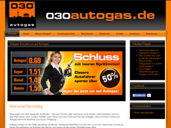030autogas.de website preview