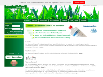 fanola.de website preview