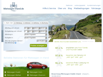mietwagen-irland.de website preview