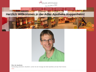 adler-apotheke-kuppenheim.de website preview