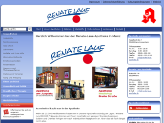renate-laue-apotheke.de website preview