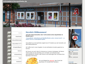 schroedersche-apotheke.de website preview