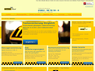 taxiflat-deutschland.de website preview