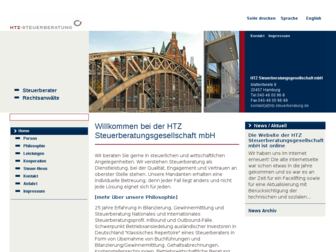 htz-steuerberatung.de website preview