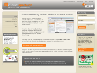 internet-sparbuch.de website preview