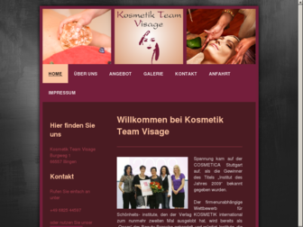 kosmetik-team-visage.de website preview
