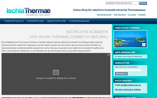 ischiathermae.de website preview