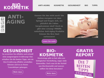 bio-kosmetika-portal.de website preview