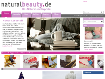 naturalbeauty.de website preview