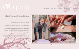 corpora-naturkosmetik.de website preview