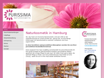 purissima.de website preview