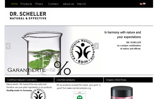 institute-dr-scheller.com website preview