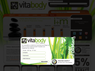 vitabody.de website preview