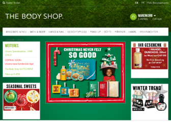 the-body-shop.ch website preview