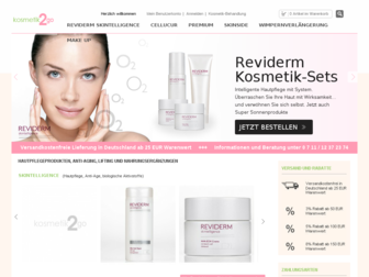 kosmetik-2go.de website preview