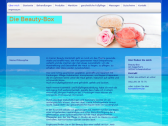 die-beauty-box.com website preview