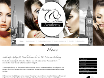 makeupschule.de website preview
