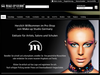 makeupstudio-proshop.de website preview