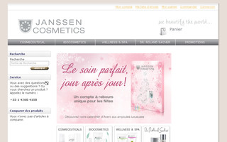janssen-cosmetics-shop.de website preview