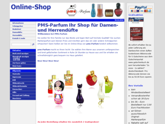 pms-parfum.de website preview