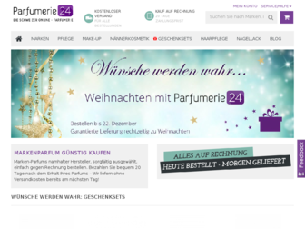 parfumerie24.ch website preview