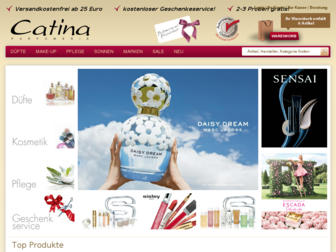 catina-shop.de website preview