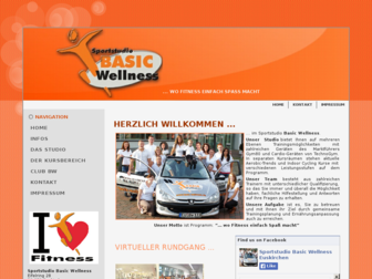 basic-wellness.de website preview