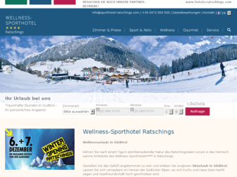 sporthotel-ratschings.com website preview