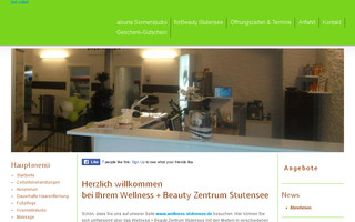 wellness-stutensee.de website preview