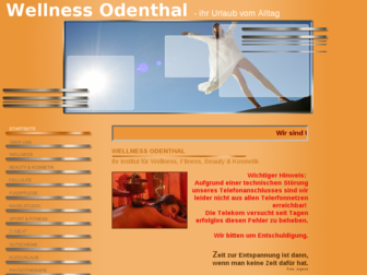 wellness-odenthal.de website preview