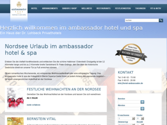 hotel-ambassador.de website preview