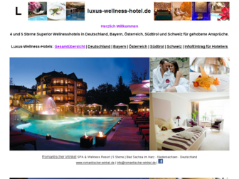 luxus-wellness-hotel.de website preview