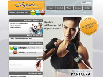 olympic-fitness.de website preview