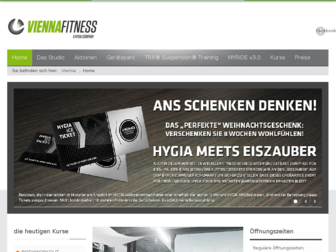 vienna-fitness.de website preview