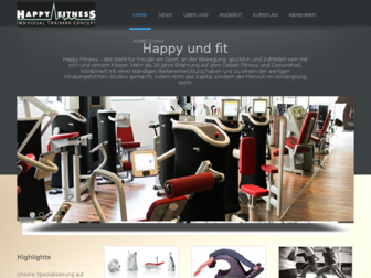 happy-fitness.de website preview