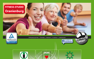 fitnessstudiooranienburg.de website preview