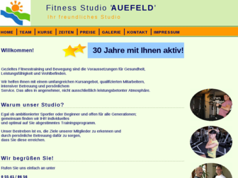 fitness-studio-auefeld.de website preview