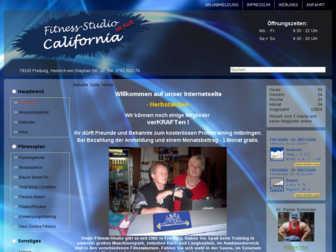 fitnesscalifornia-freiburg.de website preview