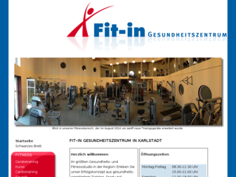 fit-in-karlstadt.de website preview