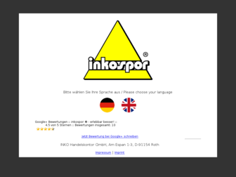 inkospor.com website preview