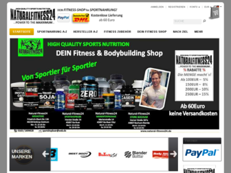 natural-fitness24.de website preview