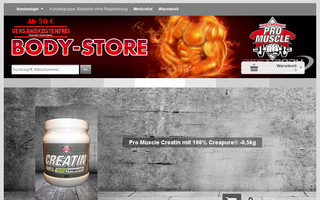 body-store.de website preview