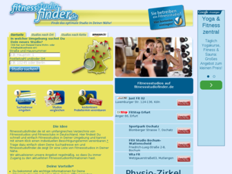 fitnessstudiofinder.de website preview