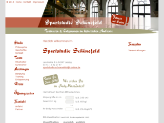 sportstudio-schoenefeld.de website preview