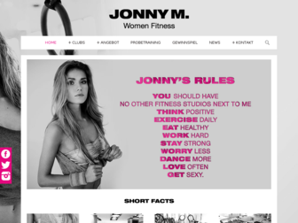 jonny-m-women.de website preview