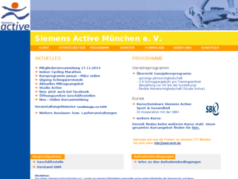 siemens-active-muenchen.de website preview